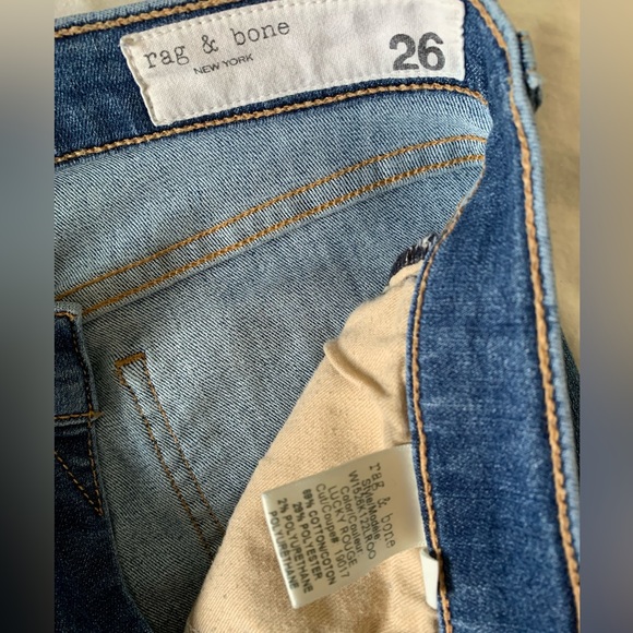 Rag & Bone Jeans - Ankle Skinny - Size 26 - Picture 6 of 8